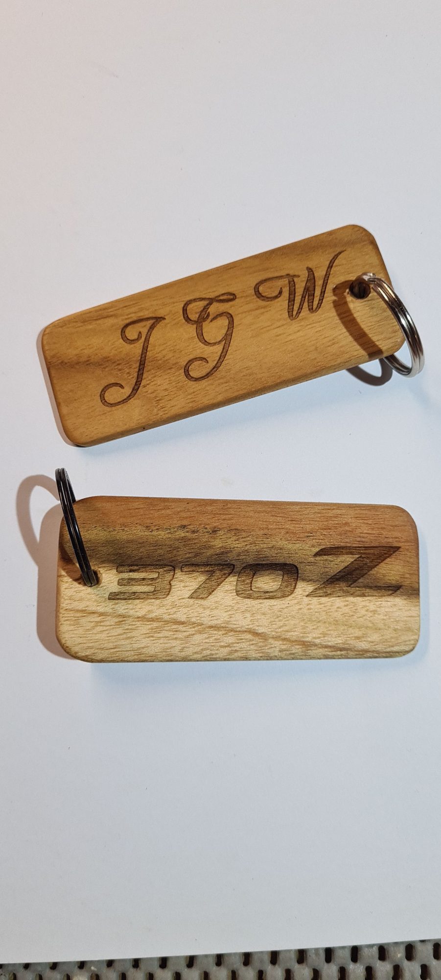 engraved keyrings