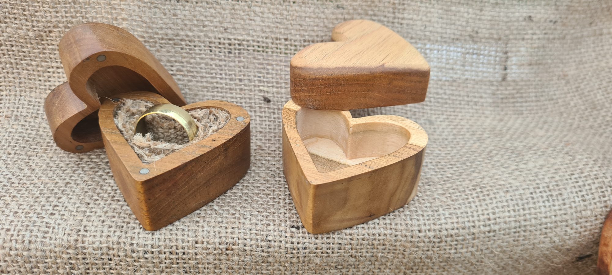 ring wooden box handcrafted collection